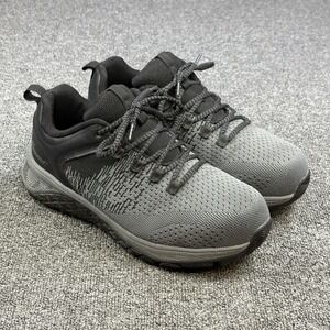 Thorogood Women's Steel Toe Work Shoes Size 10W Gray Black EH Slip Resistant
